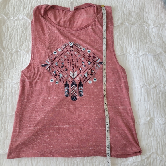 Dave Matthews Band 2018 Concert Tank Top S Aztec Print EUC Soft - Picture 7 of 9